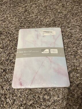 Pink Marble Hardshell Cover & Keyboard Cover For New Air 13" A1932/A2179/A2337
